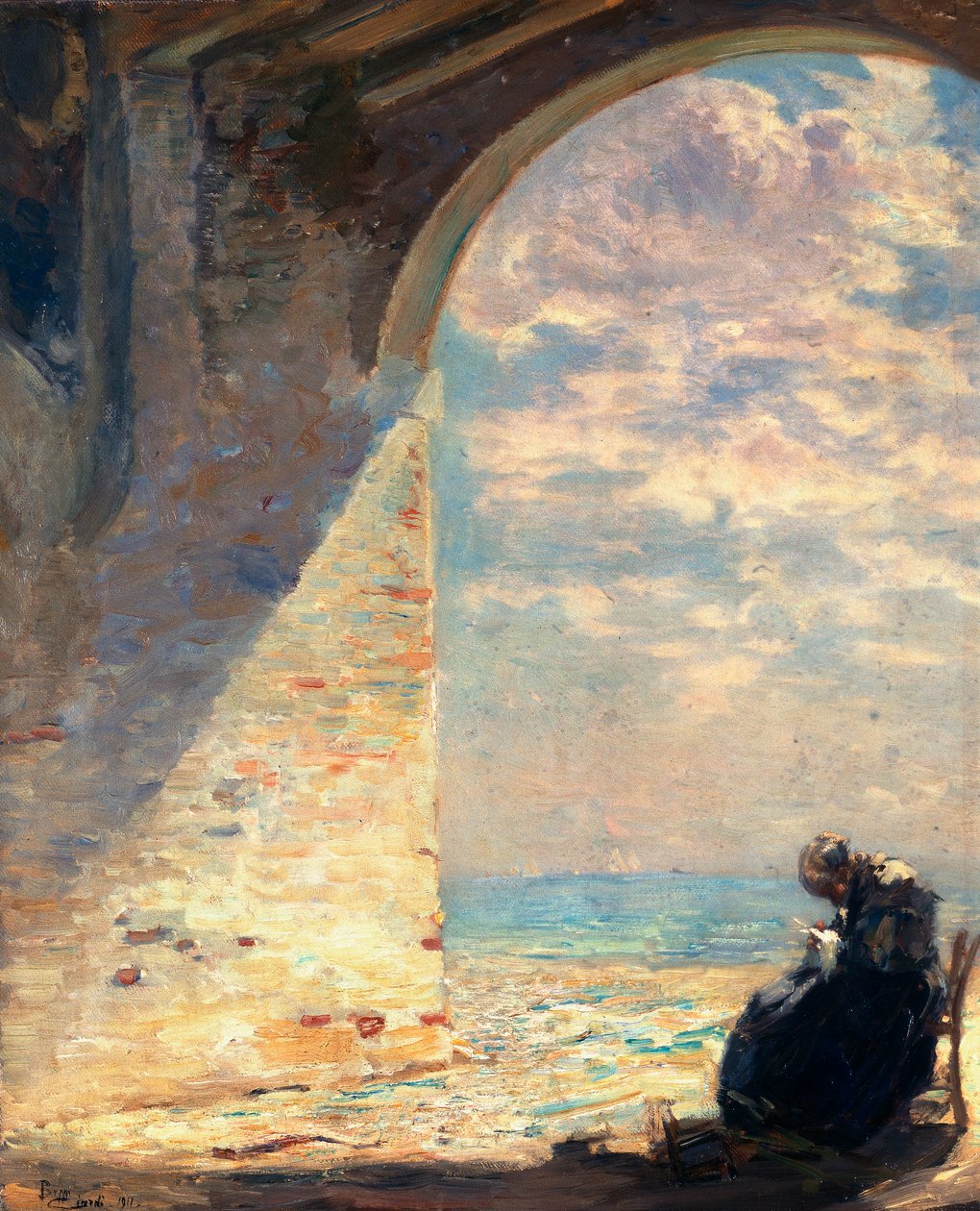 Sul bordo da Guglielmo Ciardi