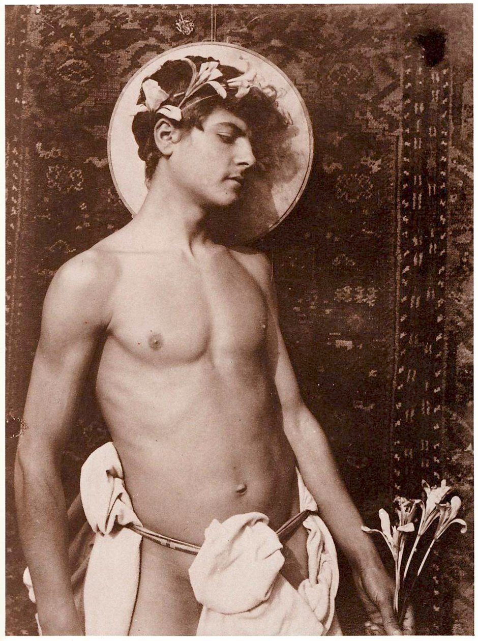 Ritratto di Nino Cesarini, c.1896 da Guglielmo Plüschow