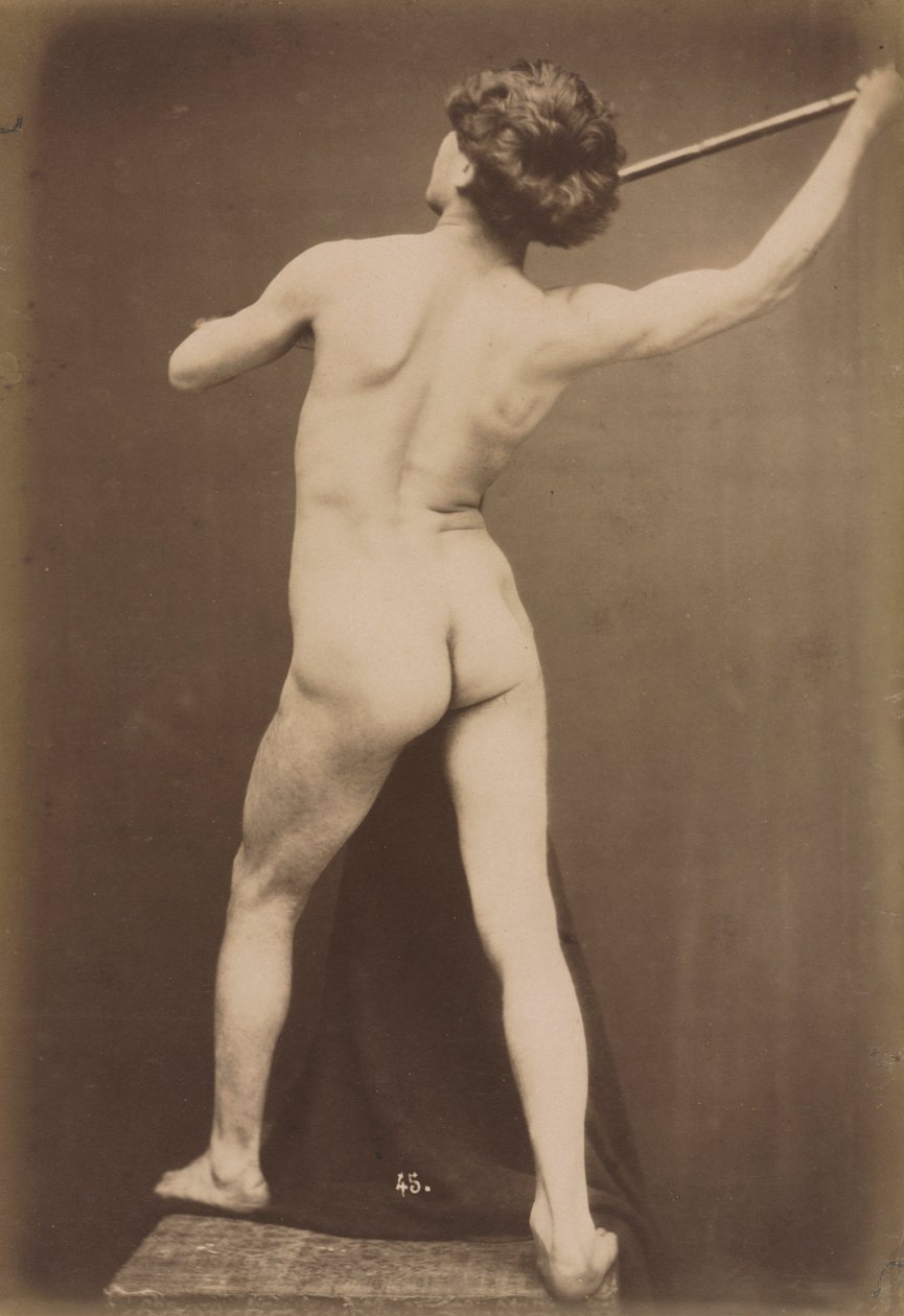 Nudo maschile, c. 1870-1875 da Guglielmo Marconi