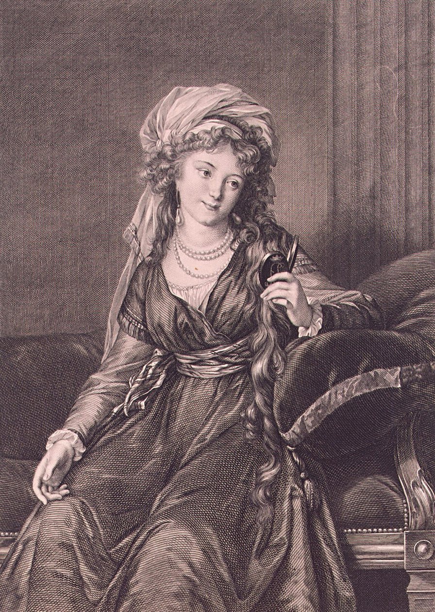 Ritratto della Contessa Yekaterina Skavronskaya, nata von Engelhardt 1761-1829 da Guglielmo Morghen