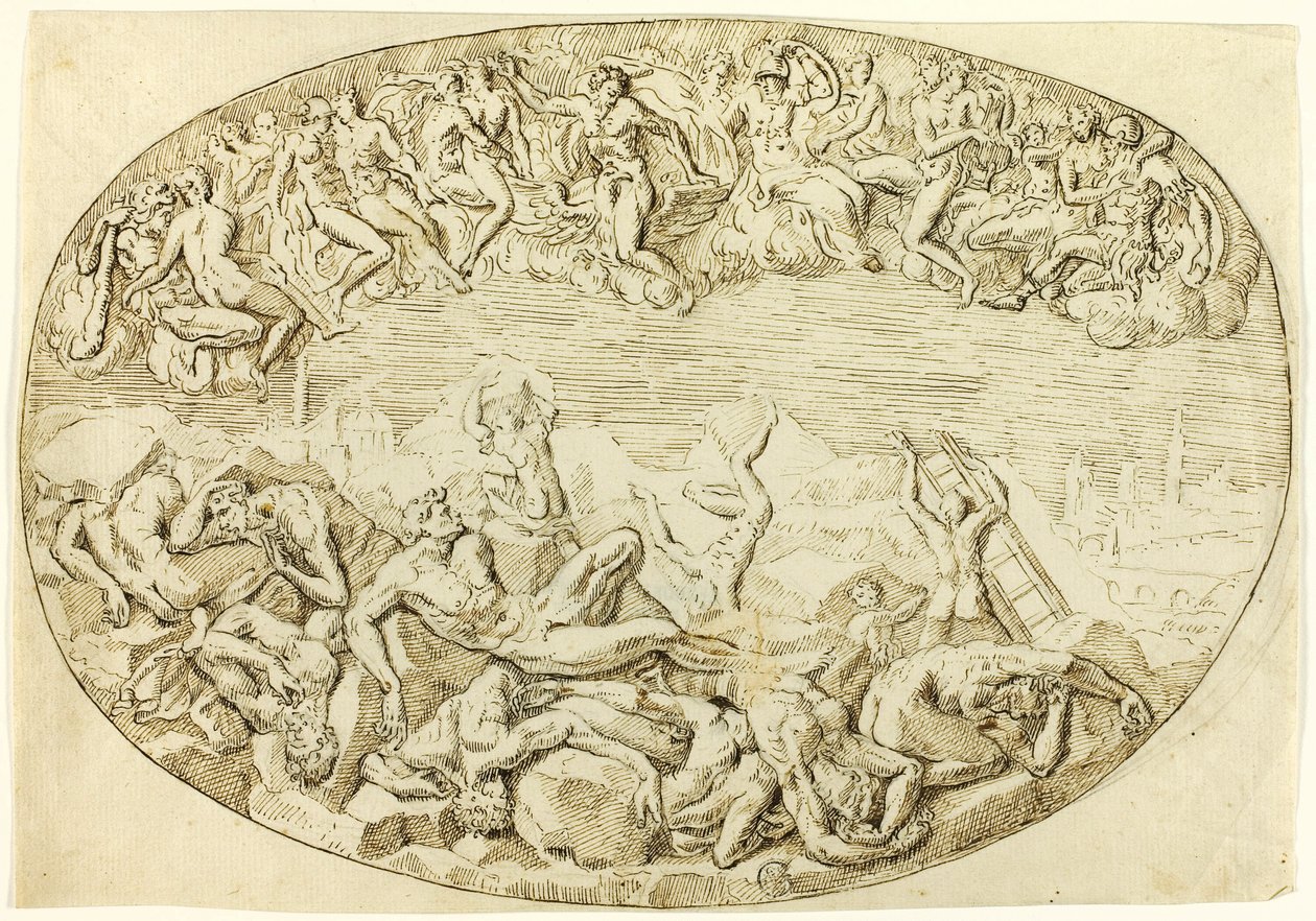 La caduta dei giganti da Guglielmo della Porta