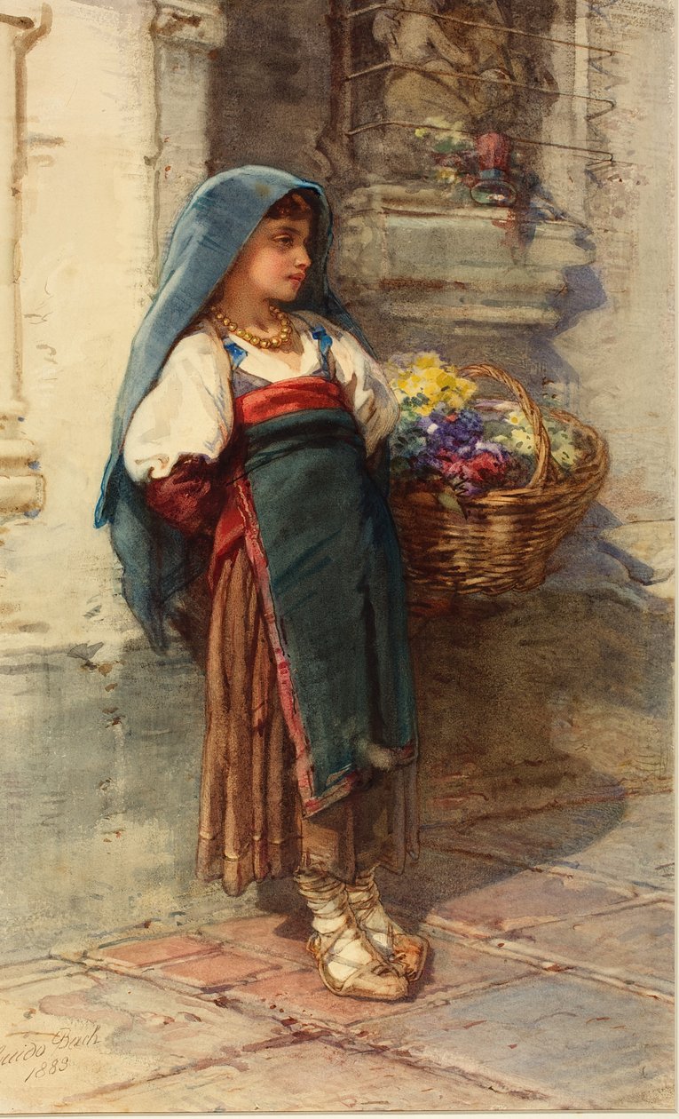Studio di figura, 1883 da Guido Bach