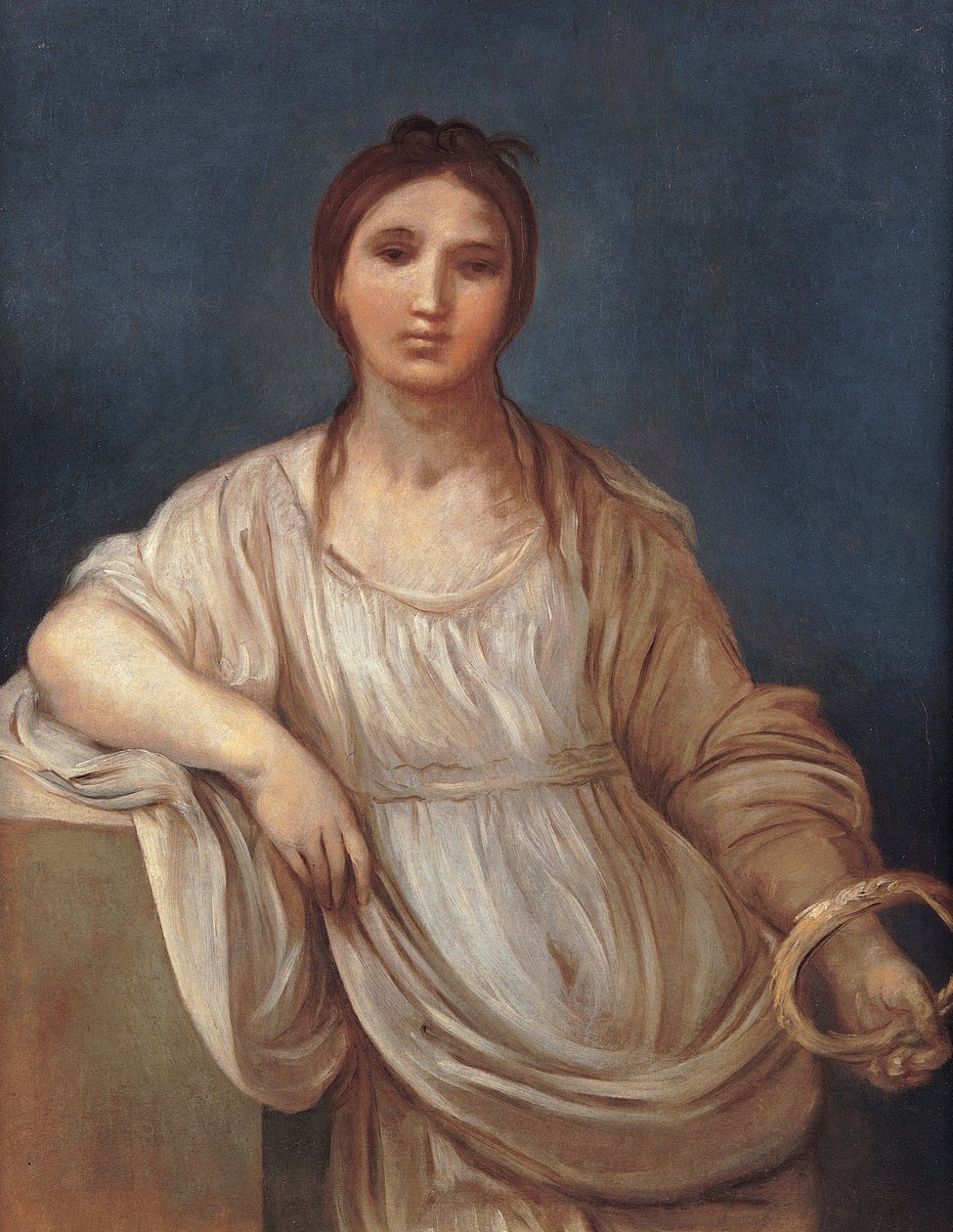 Ritratto di ragazza con corona da Guido Reni