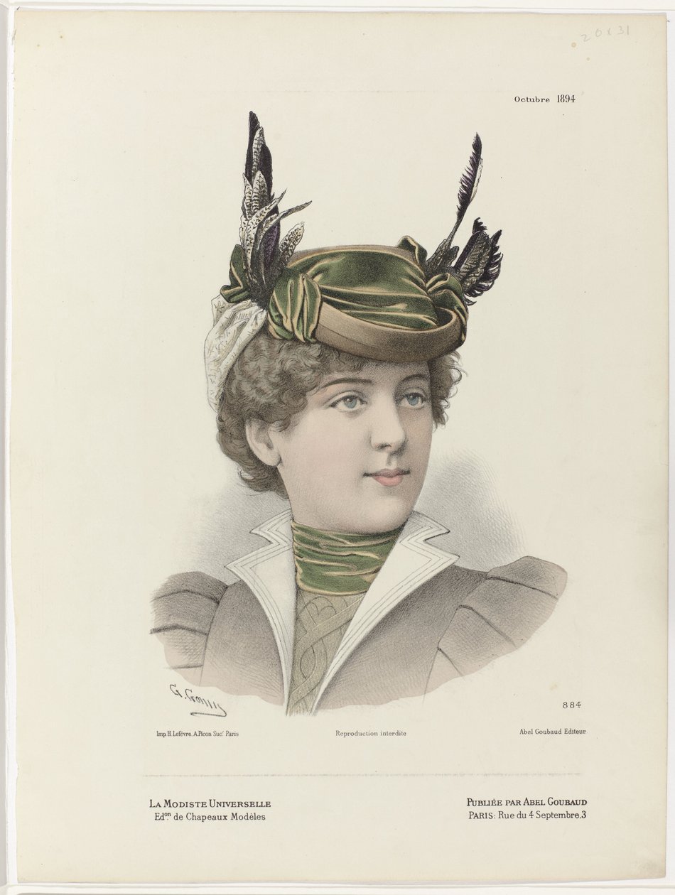 La Modiste Universelle, ottobre 1894, No. 884 da Guido Gonin