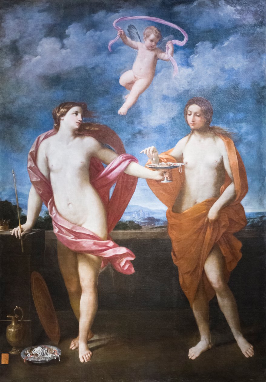 Allegoria della Liberalità e della Modestia da Guido Reni