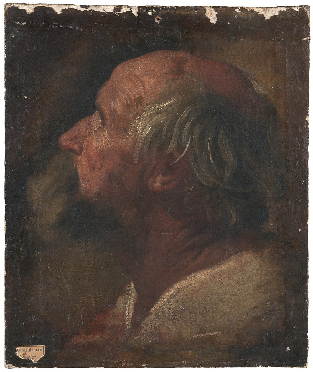 Testa di apostolo da Guido Reni