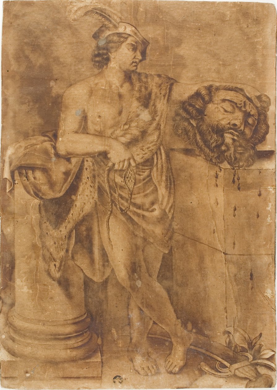 Davide con la Testa di Golia da Guido Reni