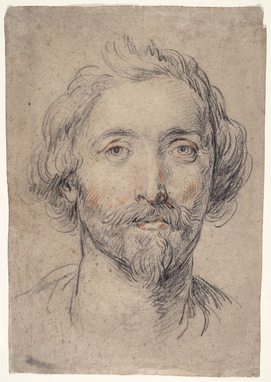 Testa di uomo [Nicholas Lanier?] da Guido Reni