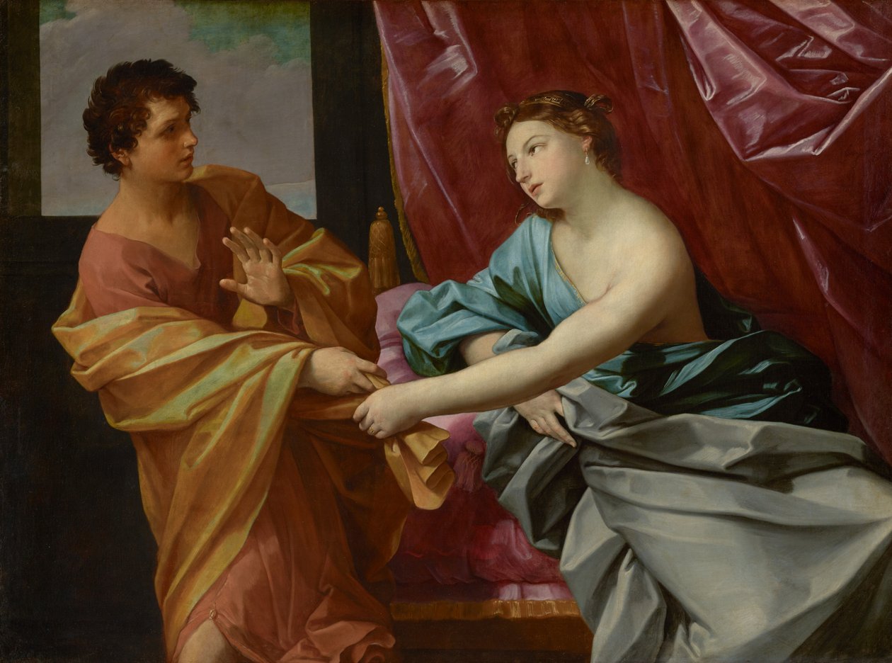 Giuseppe e la moglie di Potifar da Guido Reni