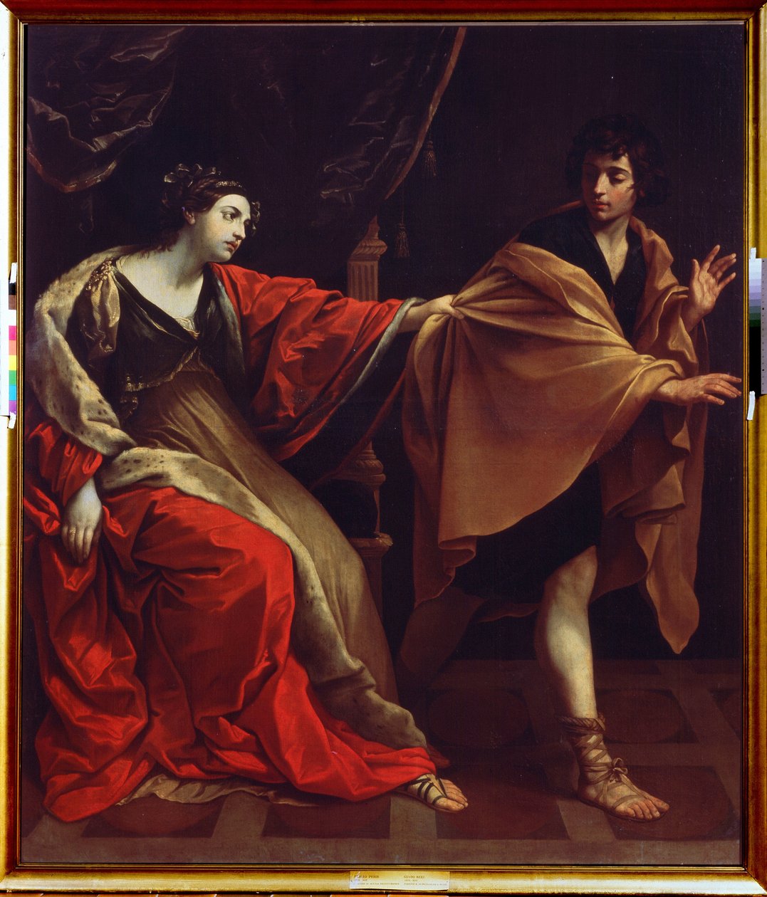 Giuseppe e la moglie di Potifar da Guido Reni