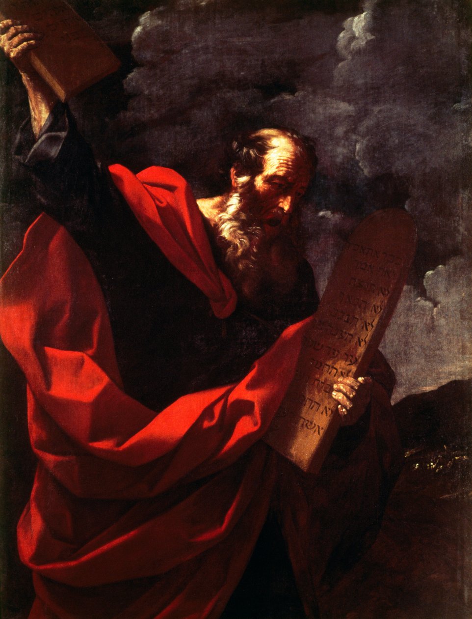 Mosè con le Tavole della Legge da Guido Reni