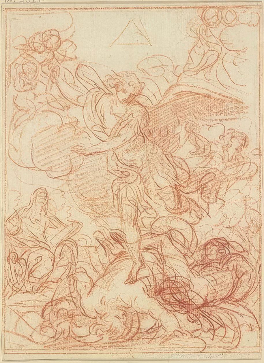 San Michele sconfigge il diavolo da Guido Reni