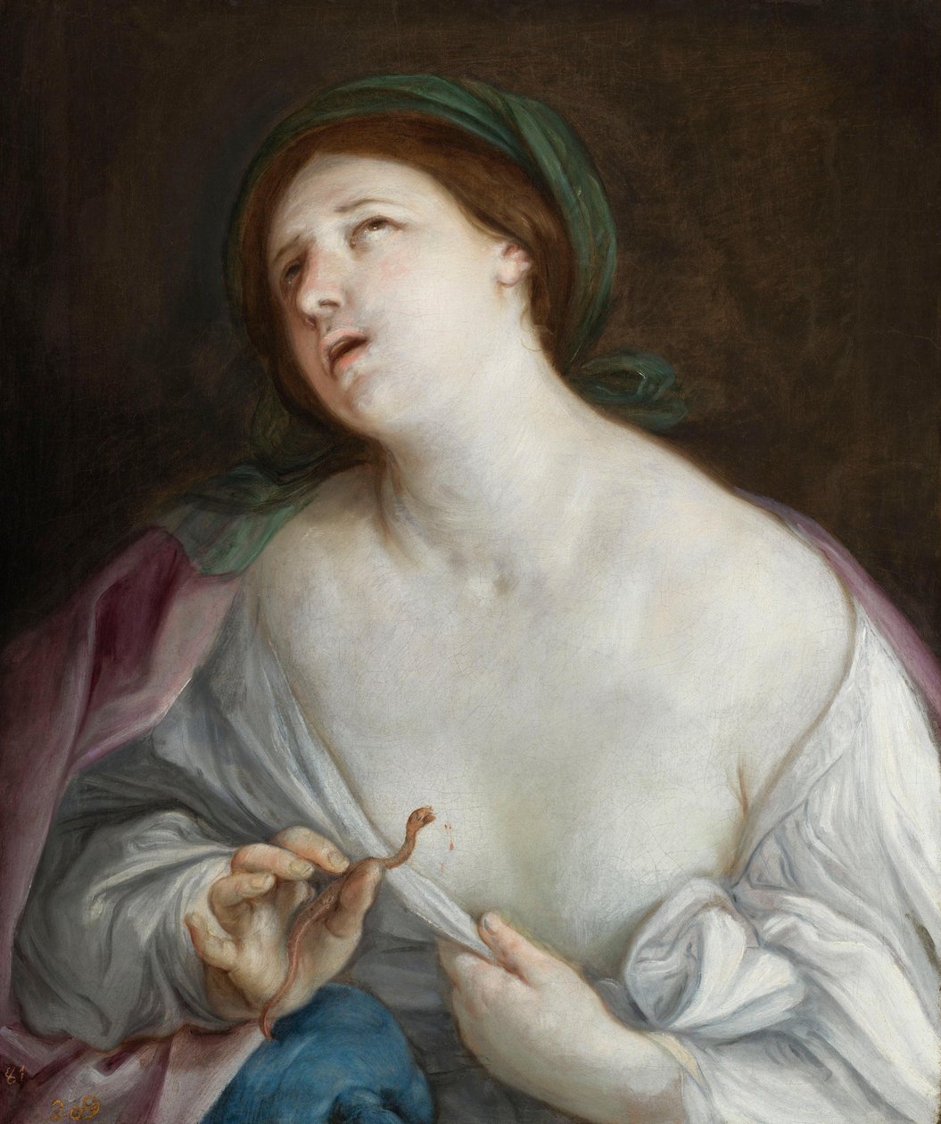 Il suicidio di Cleopatra da Guido Reni