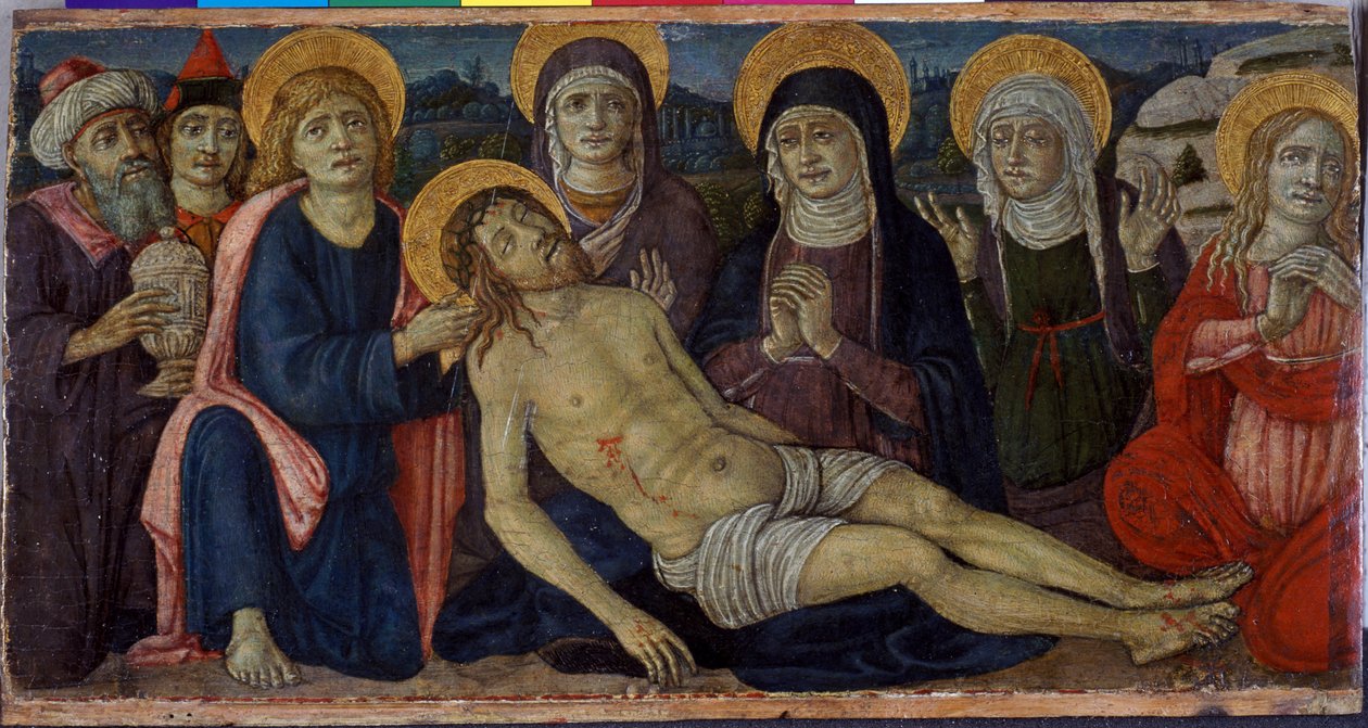Il compianto su Cristo da Guidoccio di Giovanno Cozzarelli