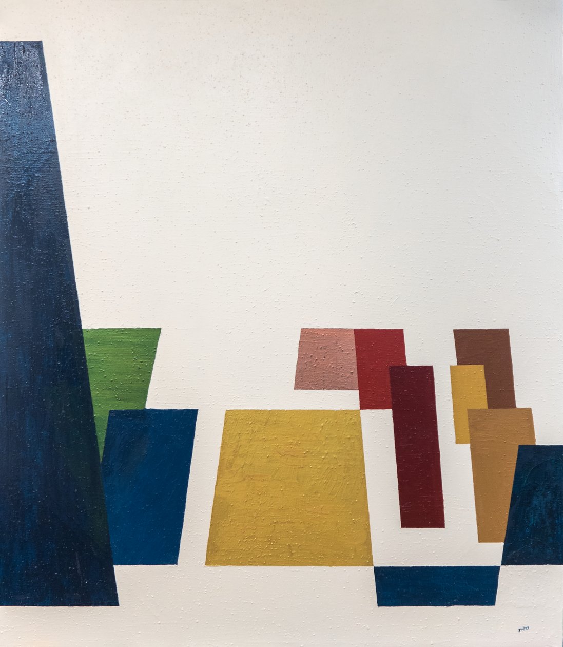 Las Meninas Suprematistas, 2018 (olio su tela) da Guilherme Pontes