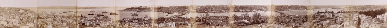 Panorama di Costantinopoli da Guillaume Berggren
