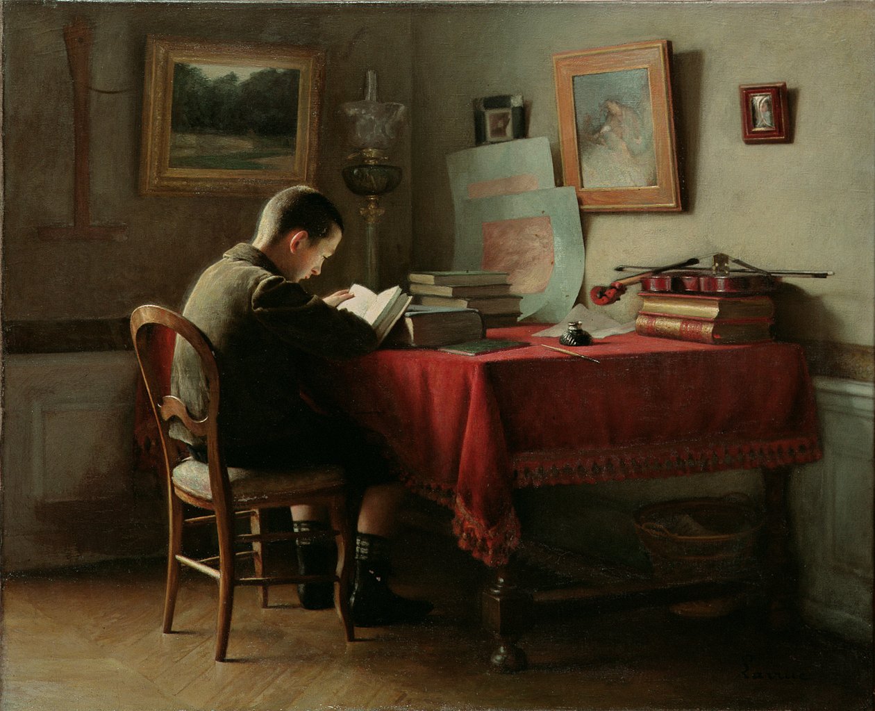 Lo scolaro studioso da Guillaume Larrue