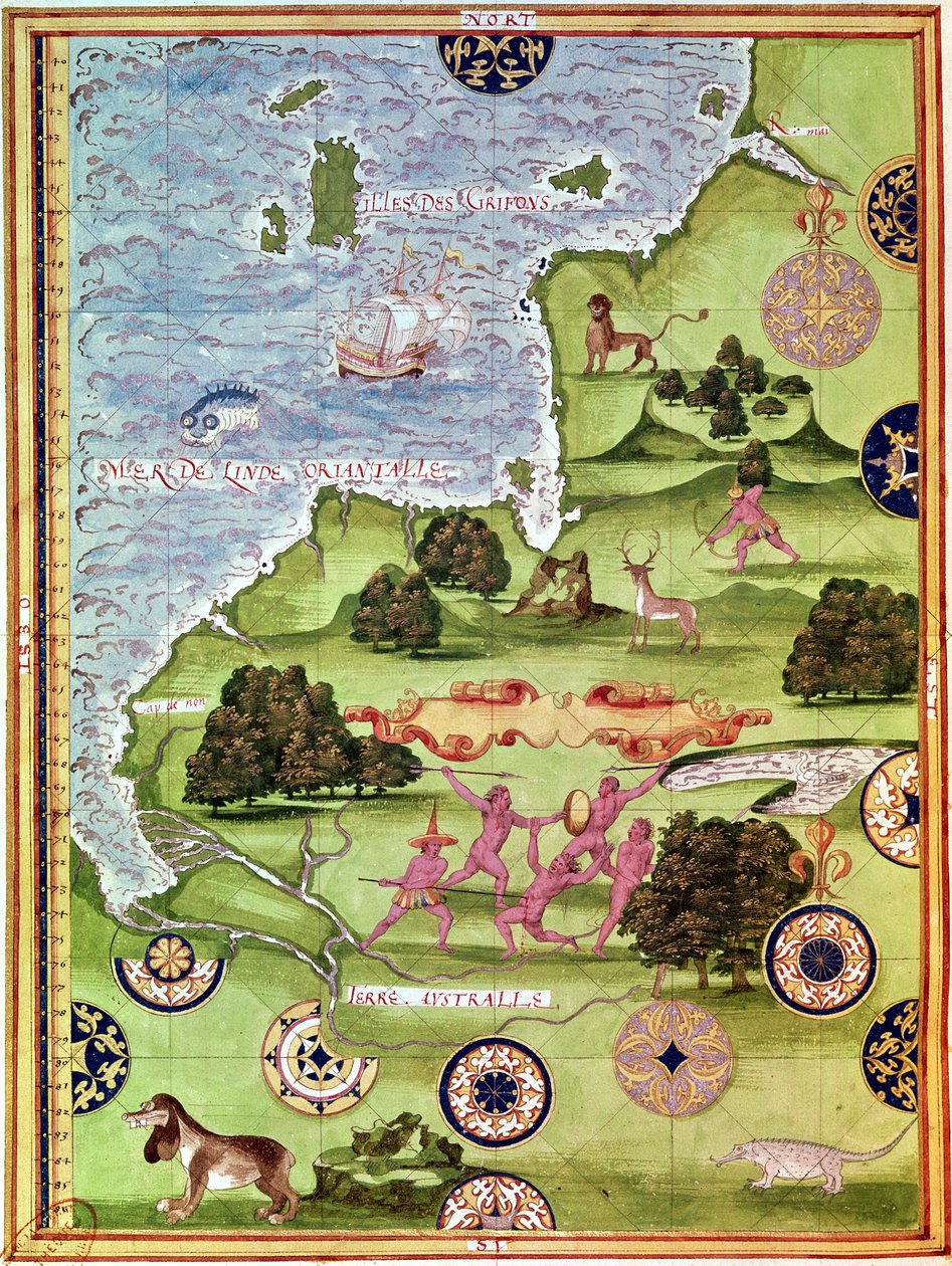 Fol.34v Mappa dell