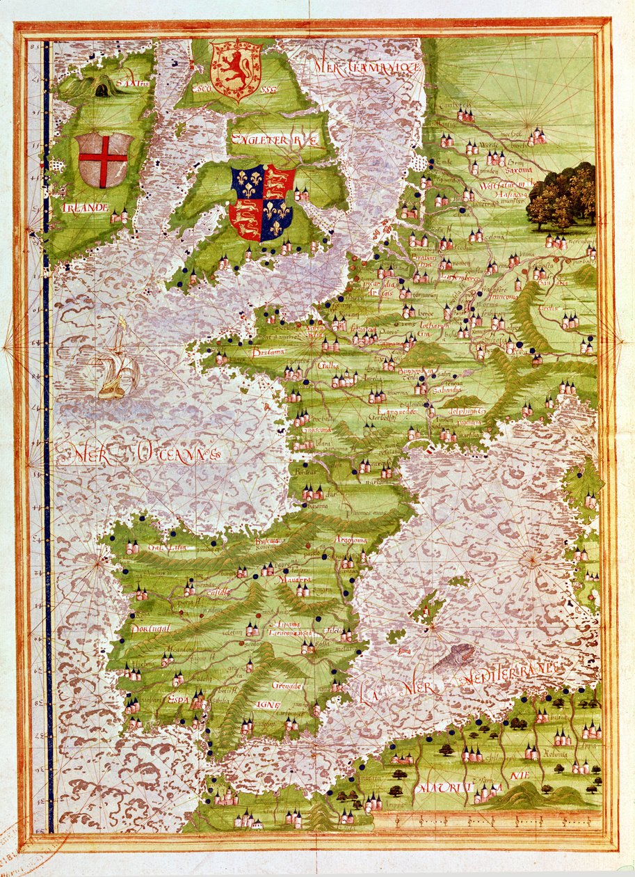 Fol.9v Mappa dell