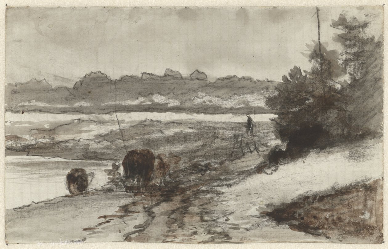 Paesaggio da Guillaume Anne van der Brugghen