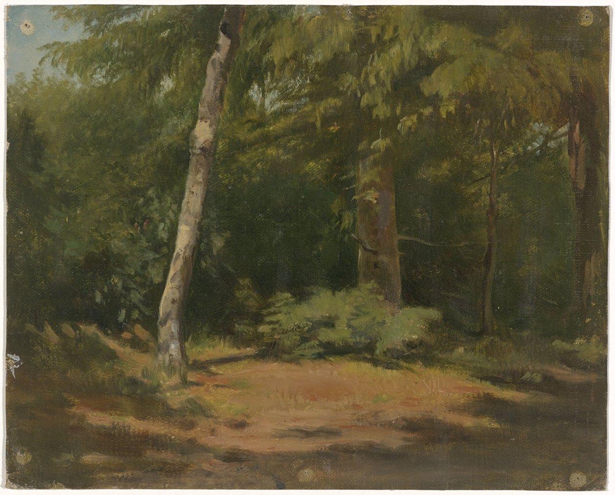 Radura nel bosco da Guillaume Anne van der Brugghen