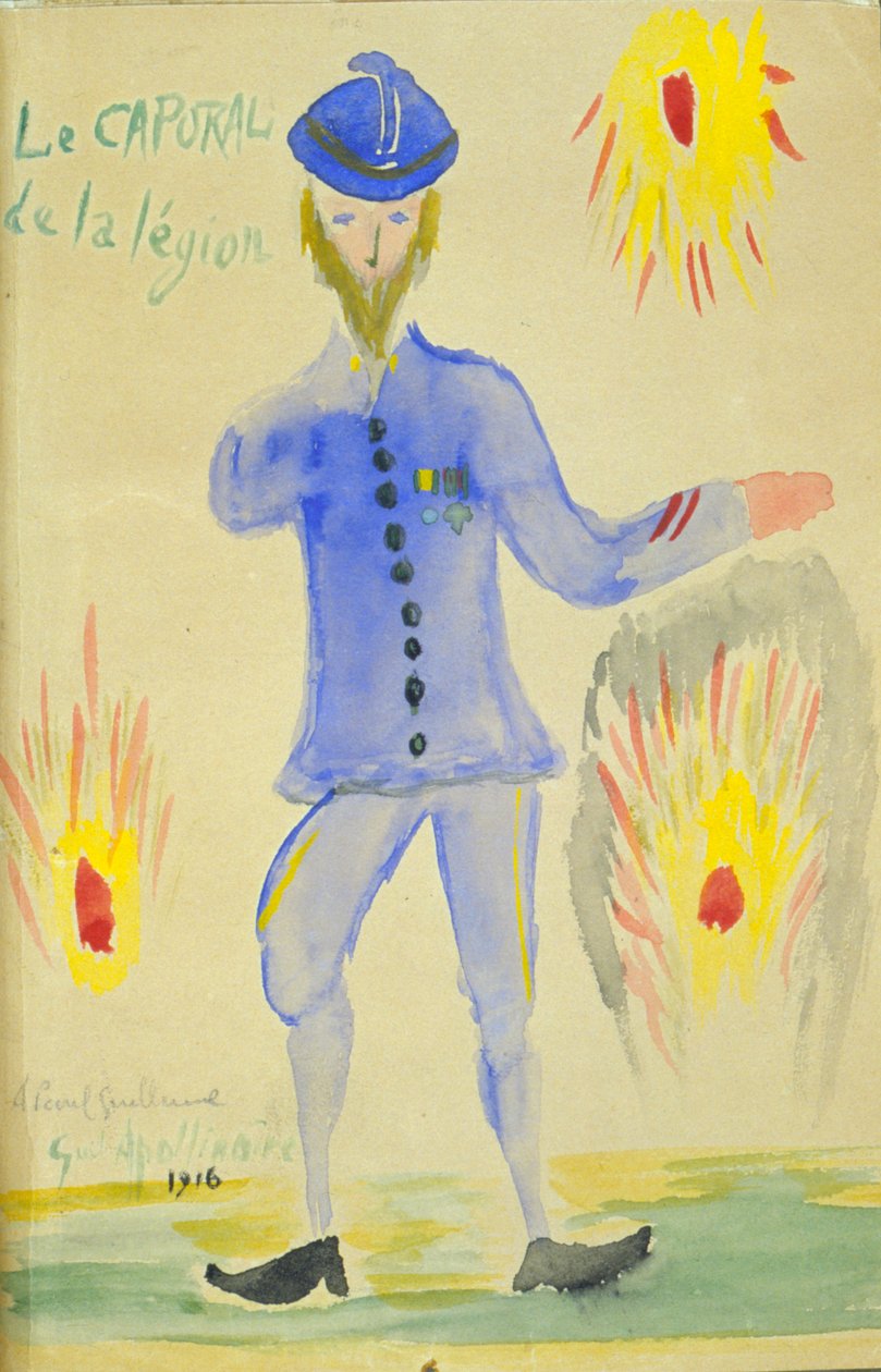 Il caporale della legione, 1916 da Guillaume Apollinaire