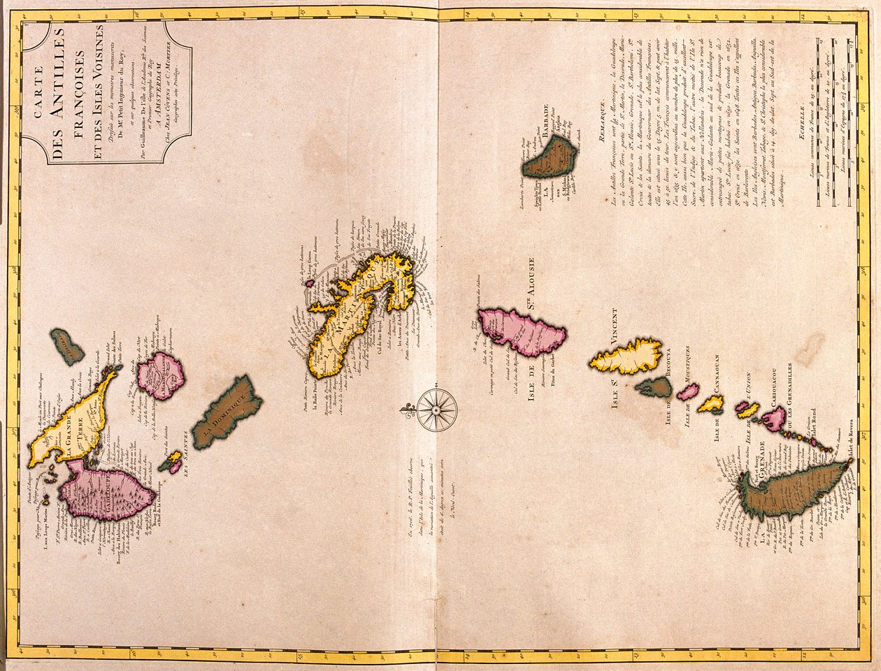 Isole Sopravvento da Guillaume Delisle