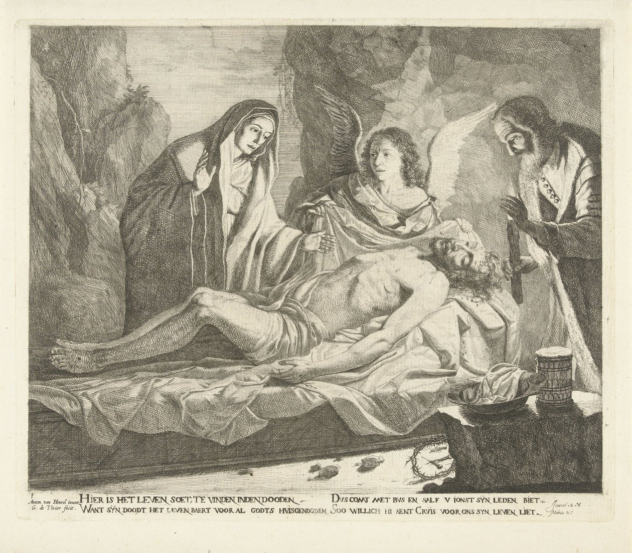 Deposizione di Cristo da Guillaume Duvivier
