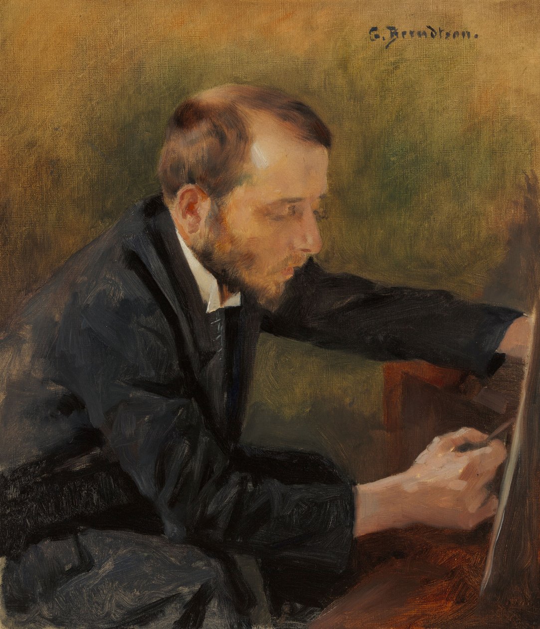 Ritratto di Eero Järnefelt da Gunnar Berndtson