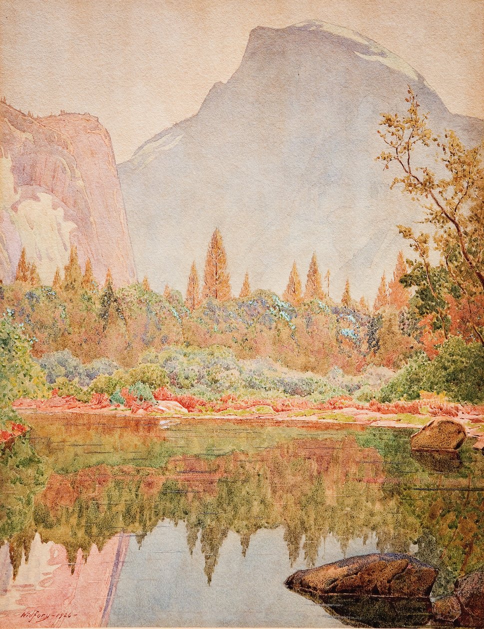 Half Dome, Yosemite da Gunnar Widforss