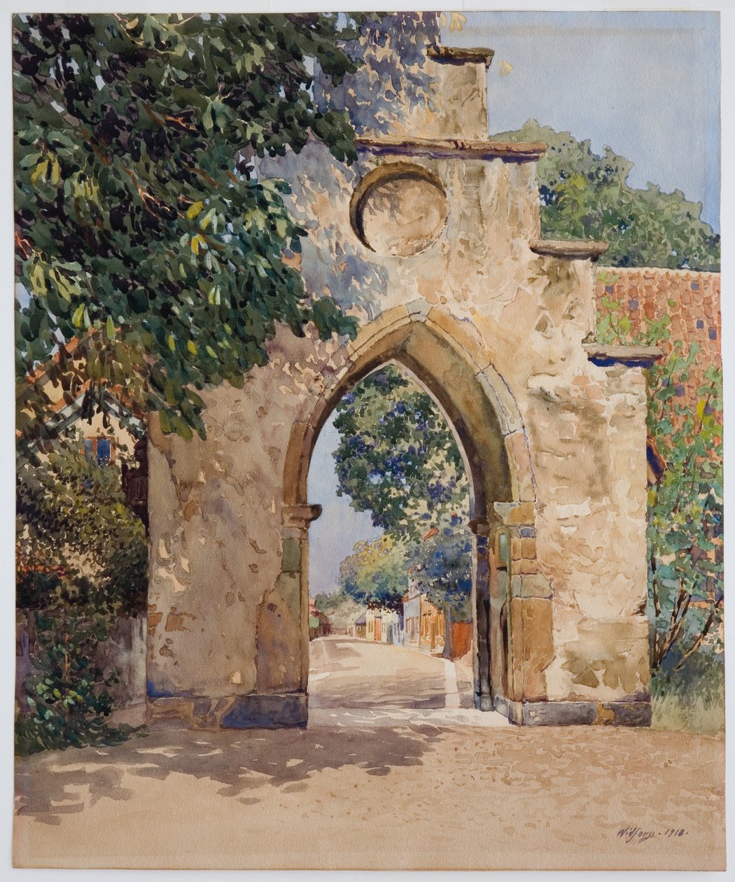 Il vecchio arco da Gunnar Widforss