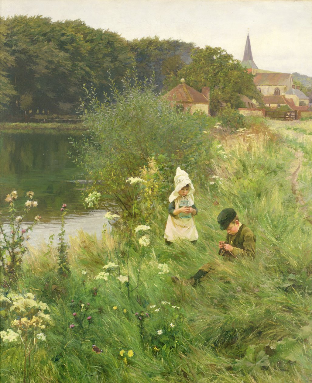 Sabato pomeriggio, 1893 da Gunning King