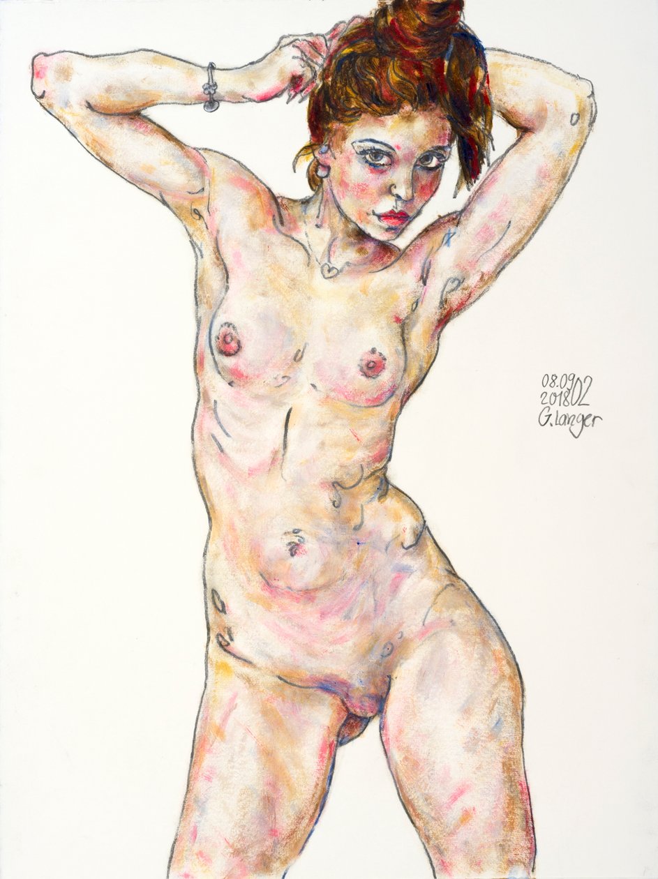 Nudo di ragazza da Gunter Langer
