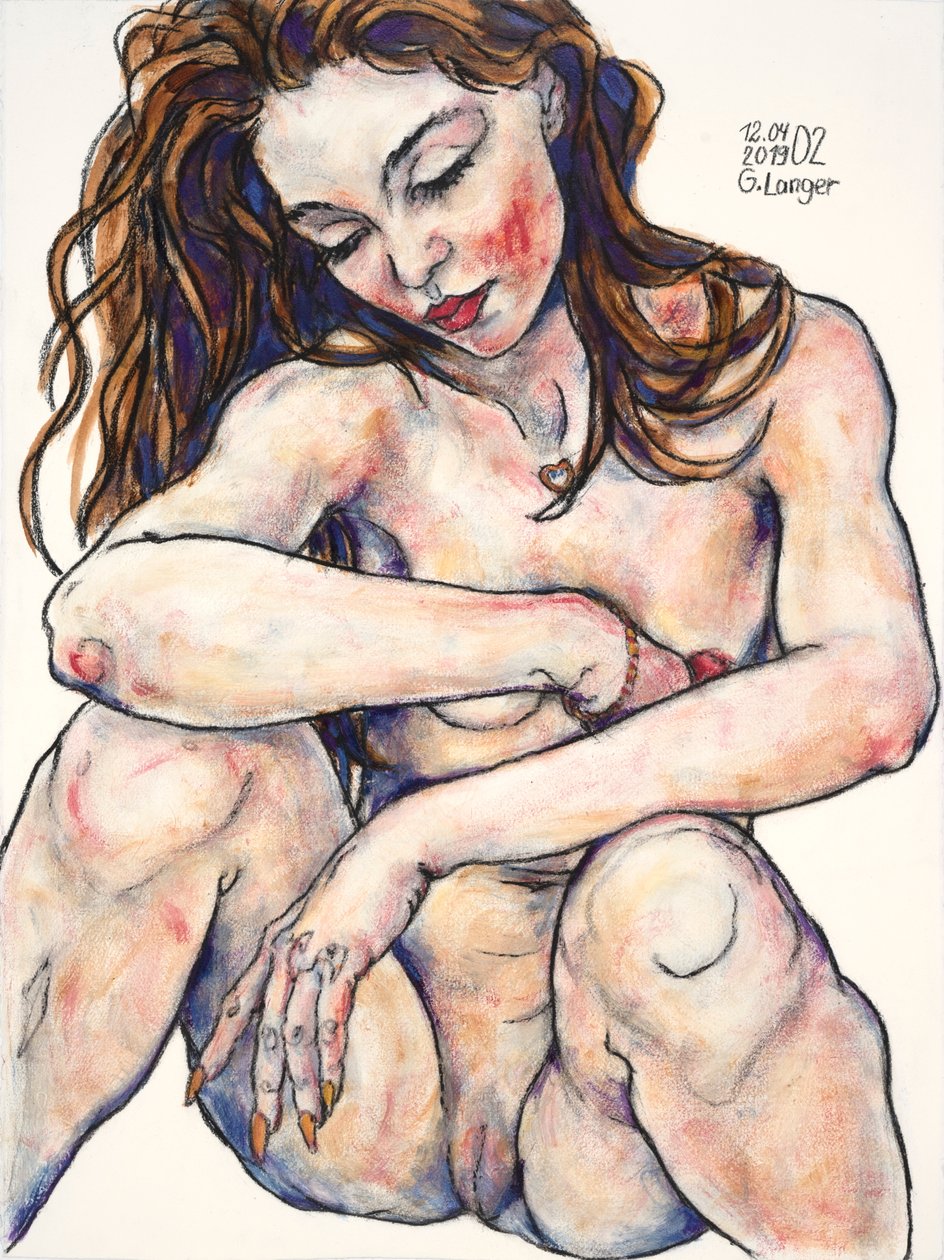 Nudo femminile, Estasi da Gunter Langer