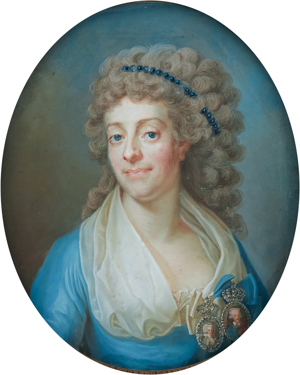 Ritratto di Hedvig Katarina Piper da Gustaf Lundberg