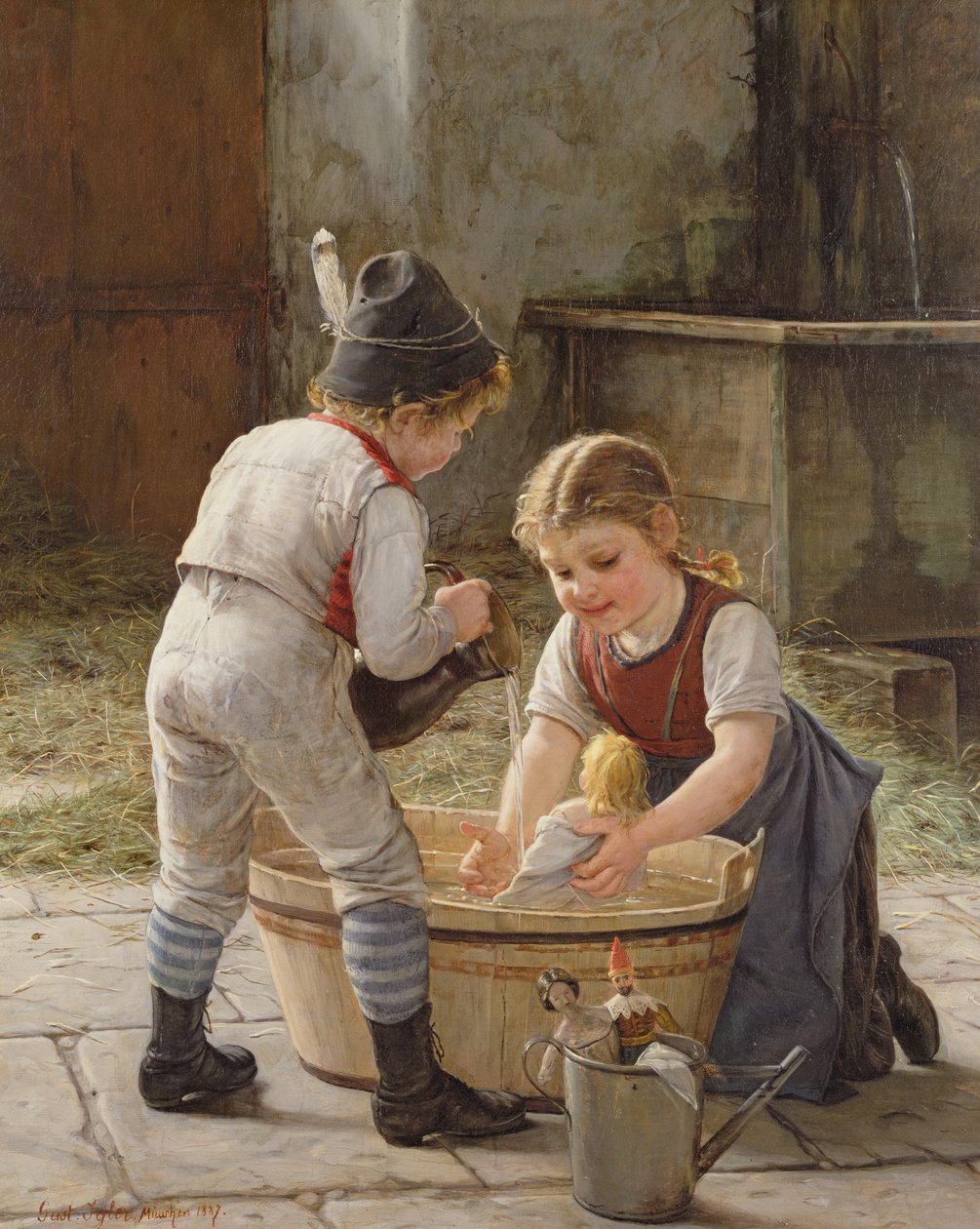 Bagna le sue bambole da Gustav Igler