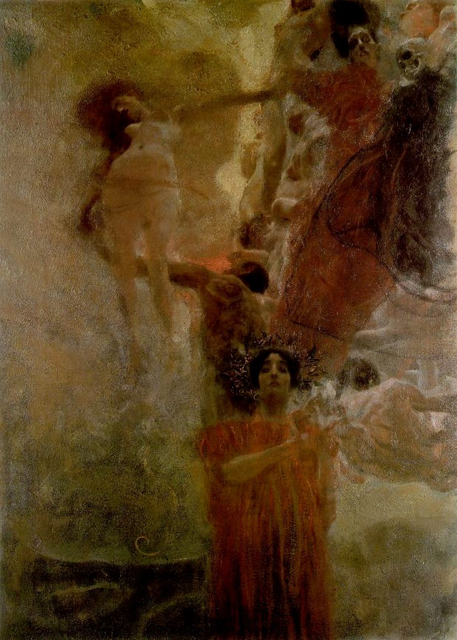 Allegoria della medicina (bozza), 1897-98 da Gustav Klimt