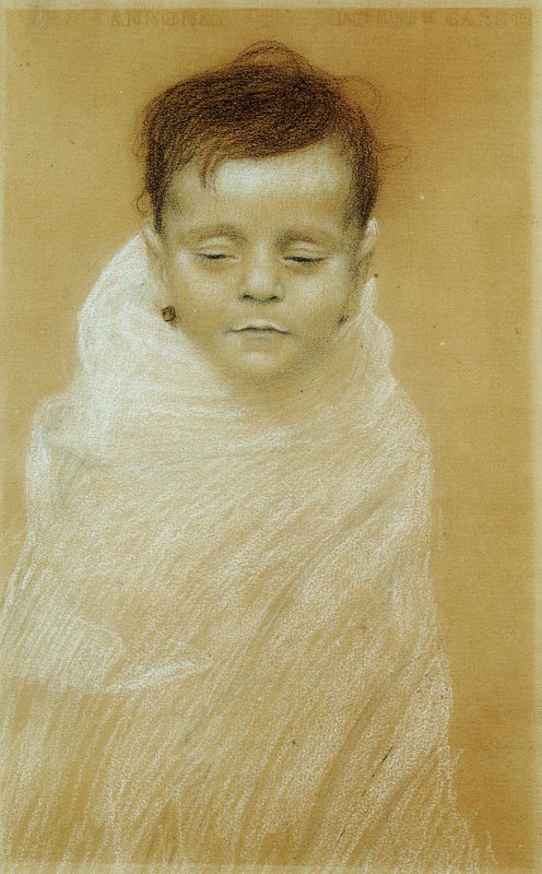 Ritratto del figlio morto dell