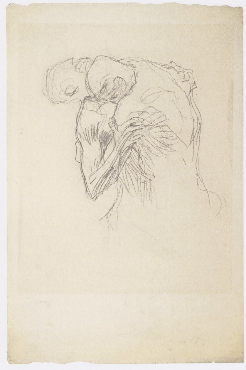 Uomini che lottano da Gustav Klimt