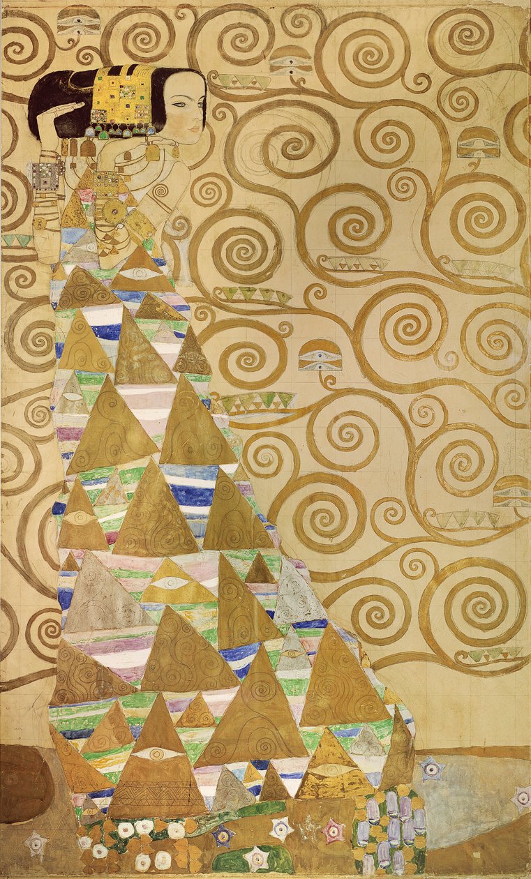 Studio per Aspettativa, c.1905-09 da Gustav Klimt