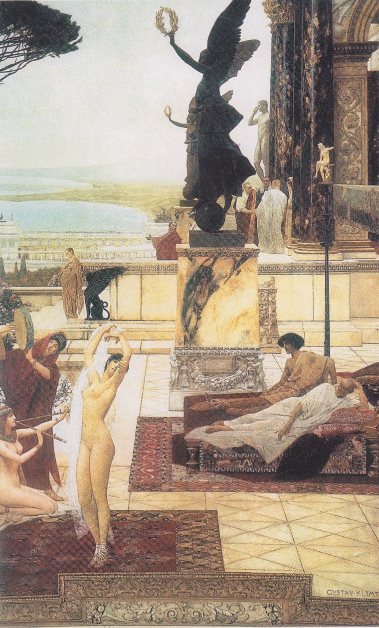 Teatro di Taormina da Gustav Klimt