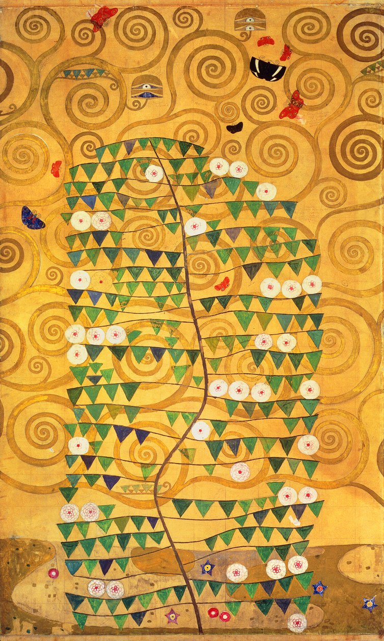 Albero della vita (Fregio Stoclet) da Gustav Klimt