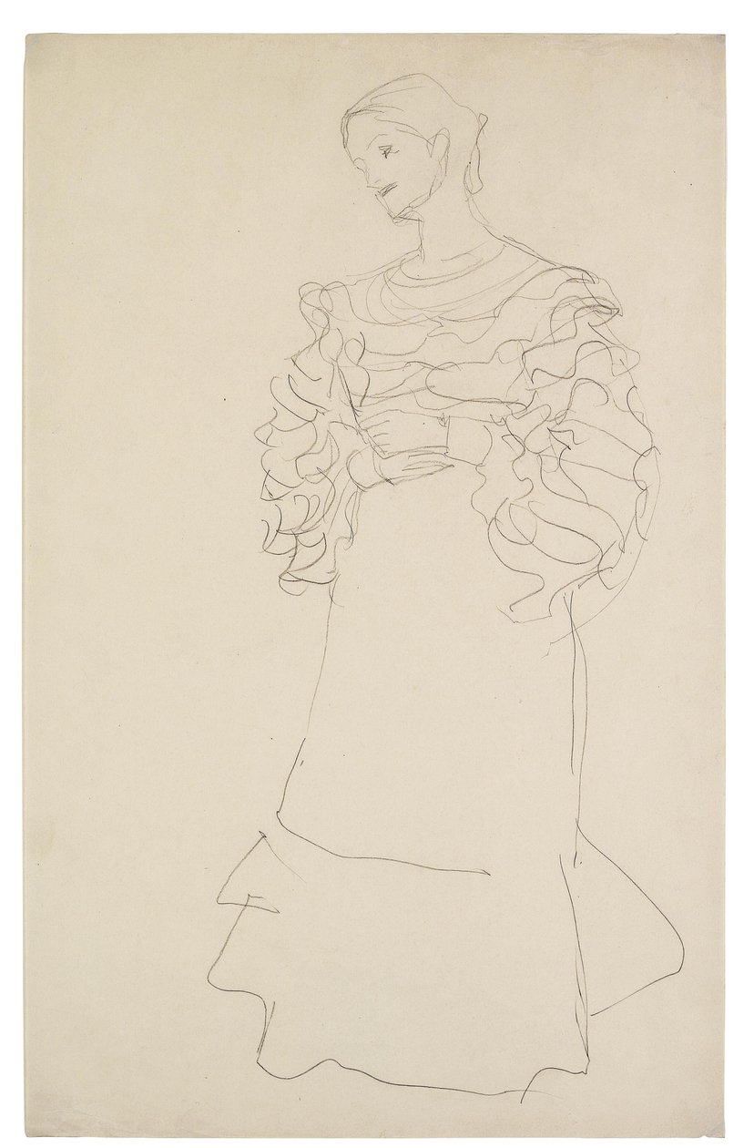 Ritratto di Magda Mautner-Markhof studio da Gustav Klimt