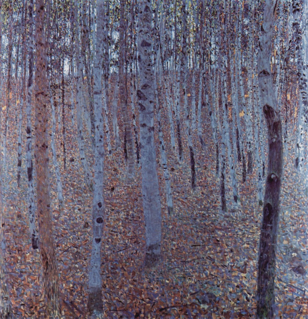 Bosco di faggi da Gustav Klimt