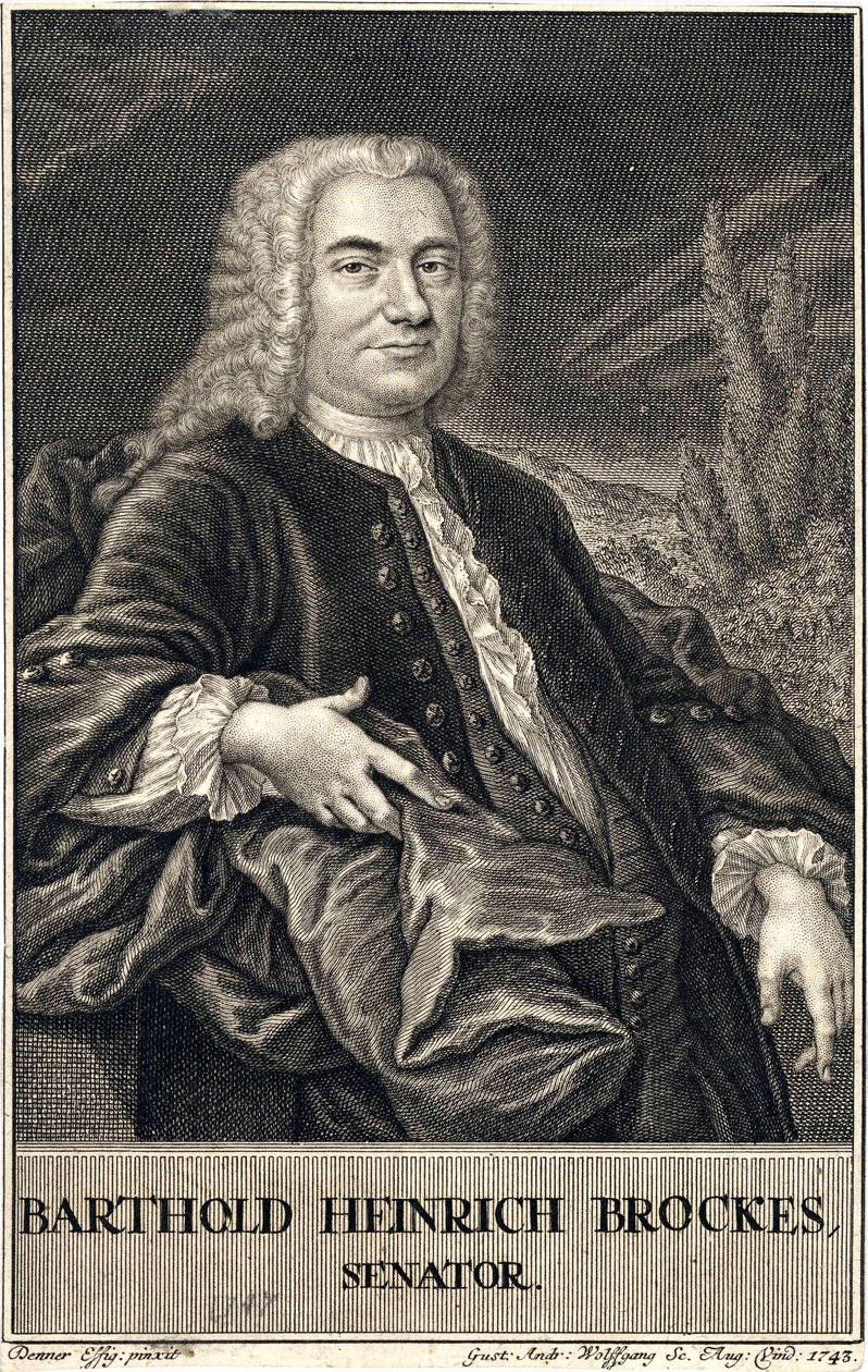 Barthold Heinrich Brockes da Gustav Andreas Wolfgang