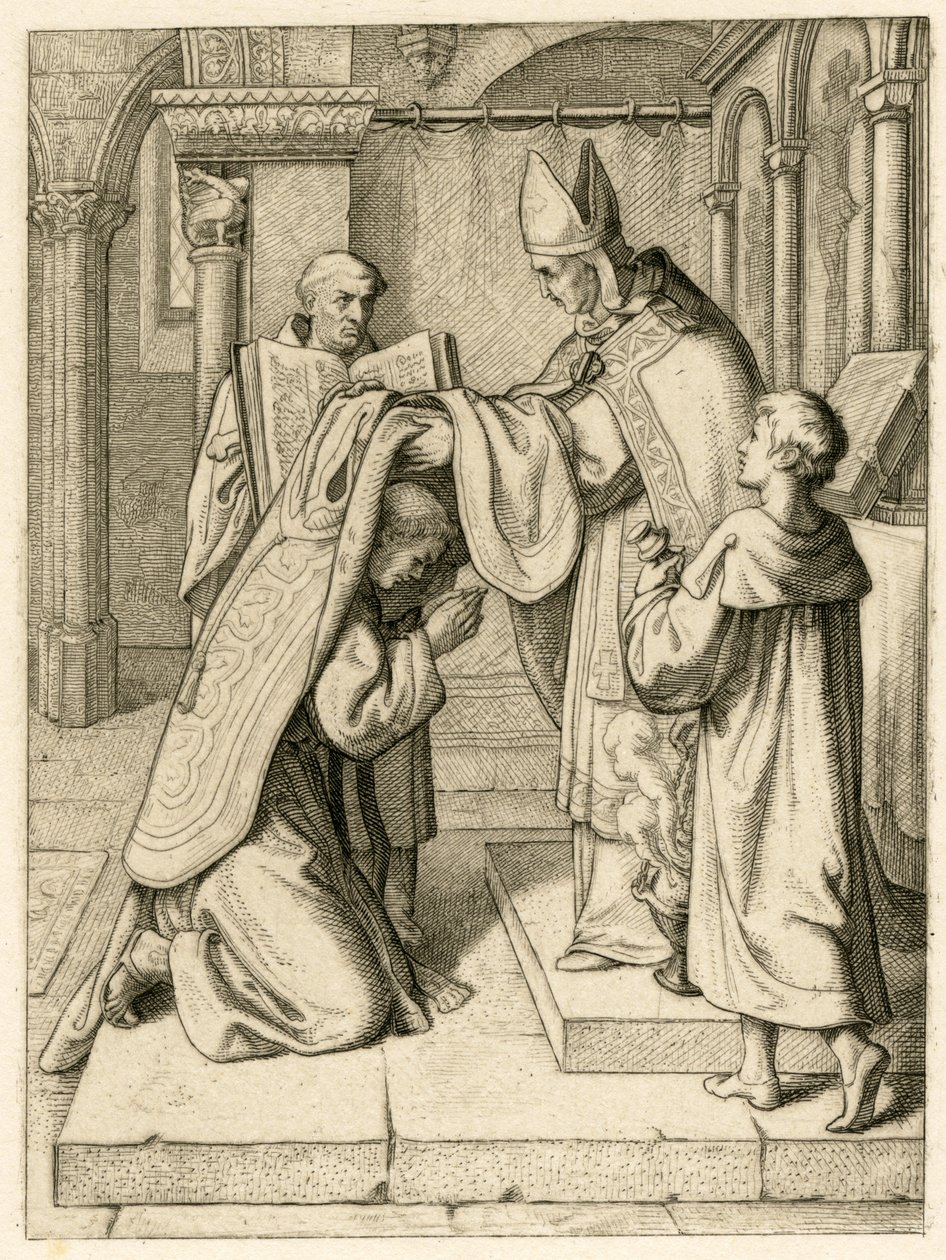 Martin Lutero è ordinato sacerdote da Gustav Ferdinand Leopold Konig