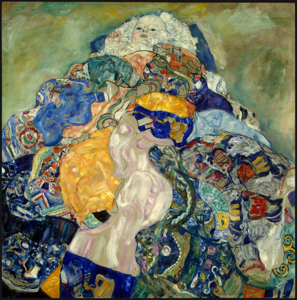 Culla per bambini da Gustav Klimt