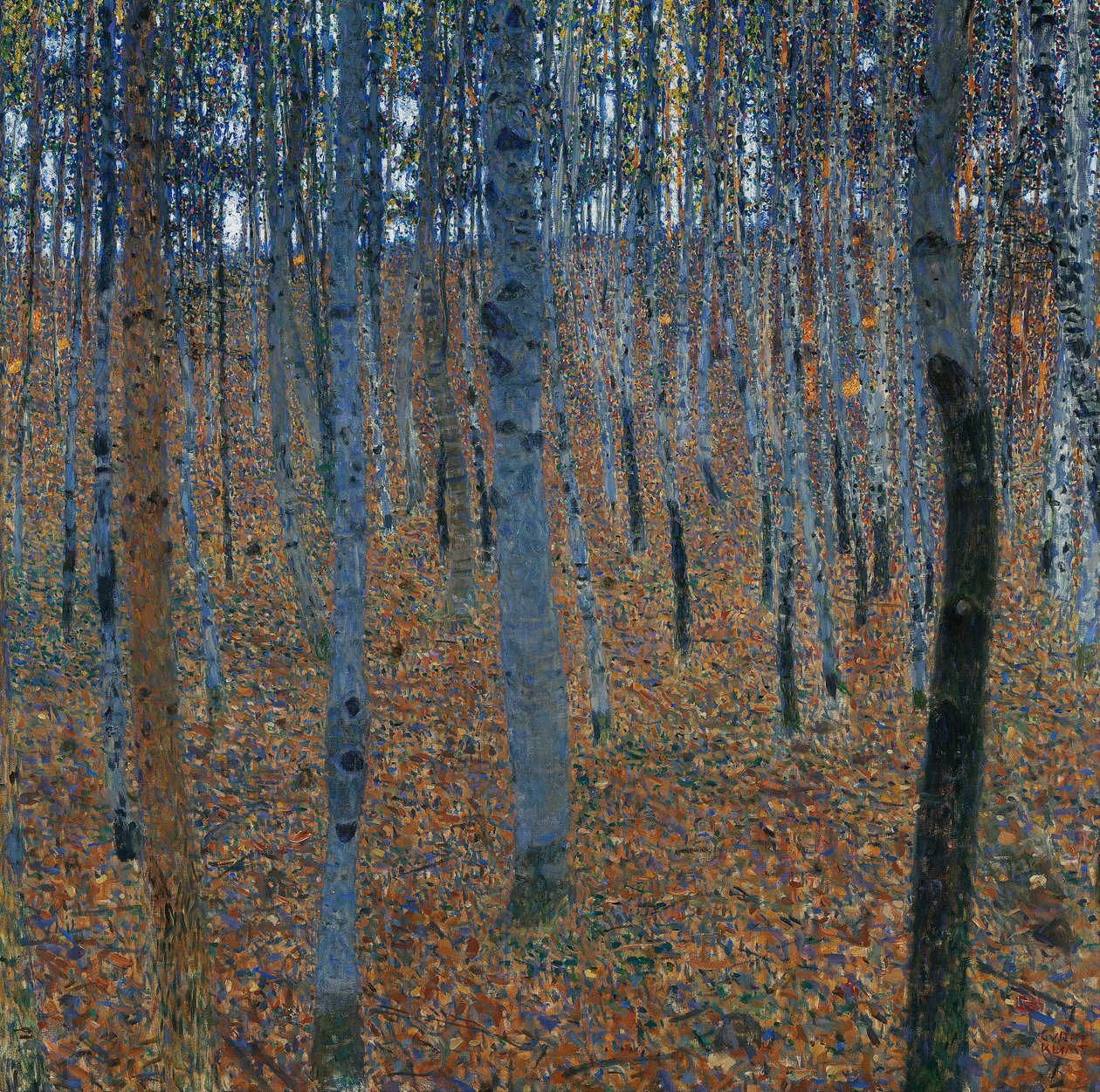 Boschetto di faggi I da Gustav Klimt