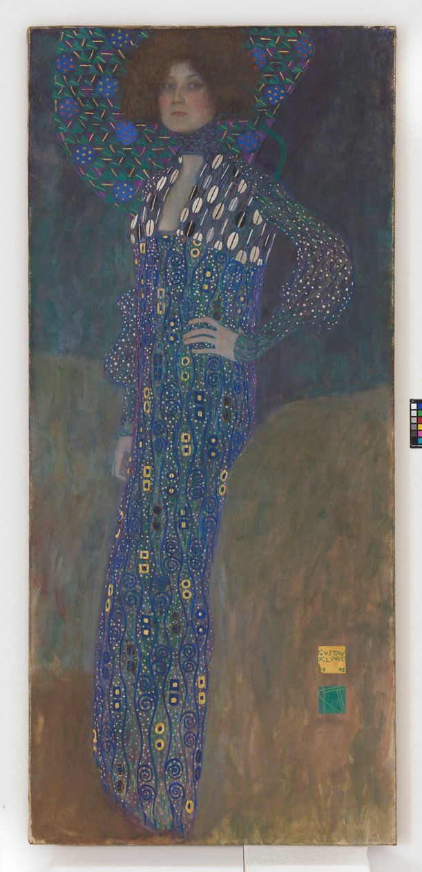 Ritratto di Emilie Flöge da Gustav Klimt
