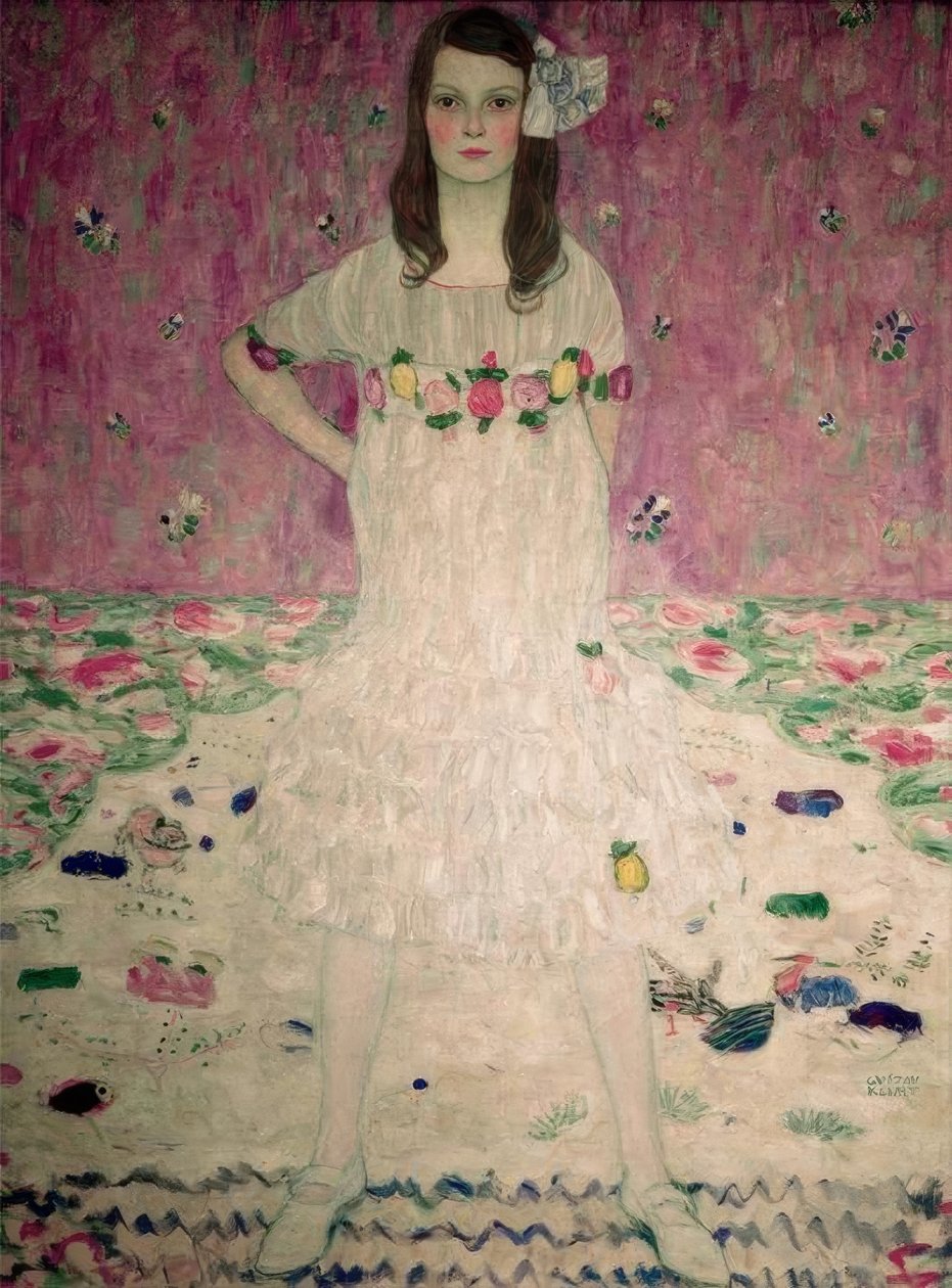 Ritratto di Mäda Primavesi da Gustav Klimt